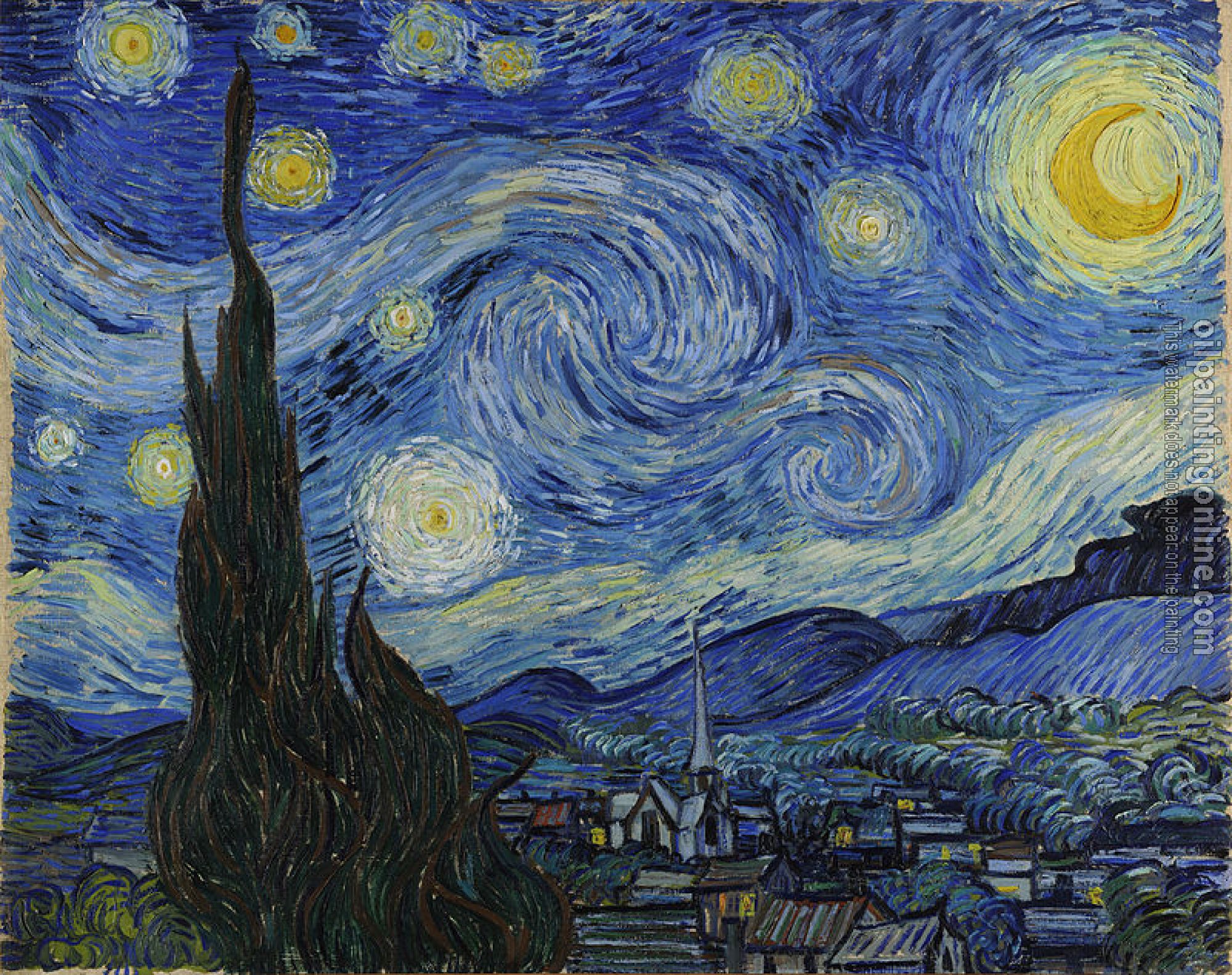 Gogh, Vincent van - The starry night